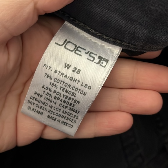 Joes Jeans Mid Rise Cigarette Straight Leg Jeans in Collette - Picture 5 of 6